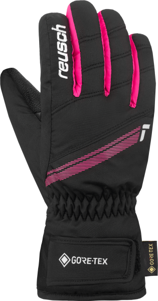 Reusch Tommy GORE-TEX Junior 6391328 7720 black pink front